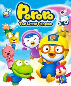 Pororo The Little Penguin Poster Diamond Painting