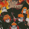 Powerful Akatsuki Naruto Diamond Painting