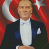 President Of Turkey Ataturk Diamond Painting