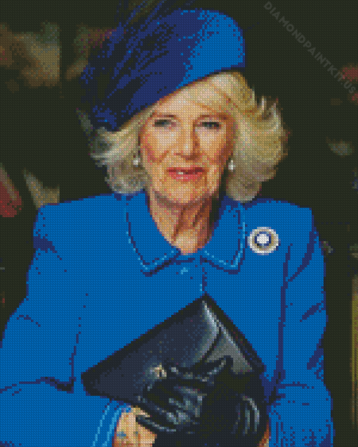 Queen Camilla Diamond Painting