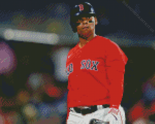 Rafael Devers Diamond Painting