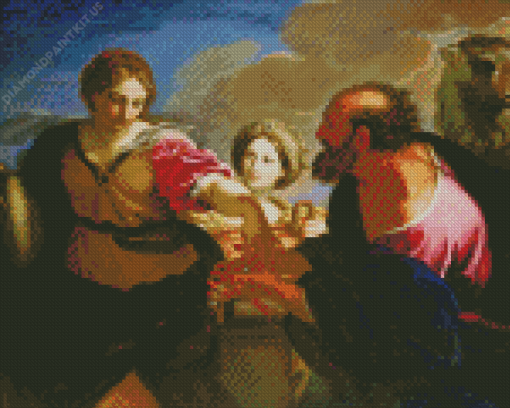 Rebecca and Eliezer at The Well Diamond Painting
