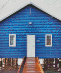 River House Cabin Diamond Painting