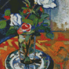 Roses in a Vase by Suzanne Valadon Diamond Painting