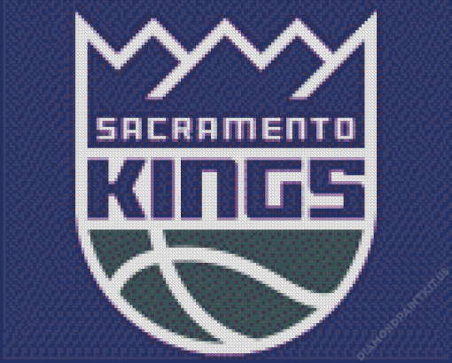 Sacramento Kings Logo Diamond Painting