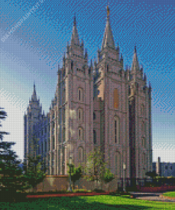 Salt Lake Temple Utah Diamond Painting