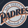 San Diego Padres Logo Diamond Painting