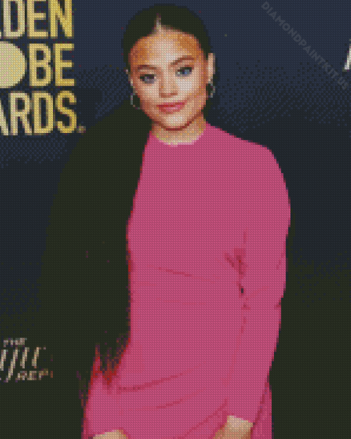 Sarah Jeffery Actress Diamond Painting