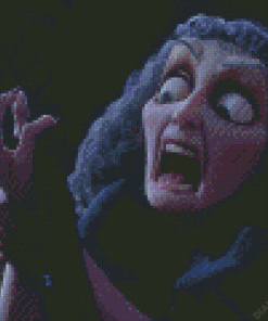 Scared Mother Gothel Diamond Painting