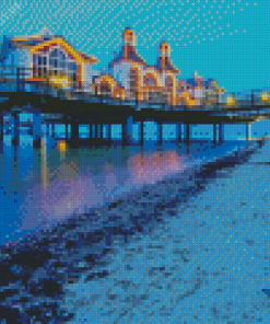 Sellin Pier Night Time Diamond Painting