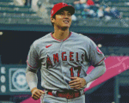 Shohei Ohtani Japanese Baseballler Diamond Painting