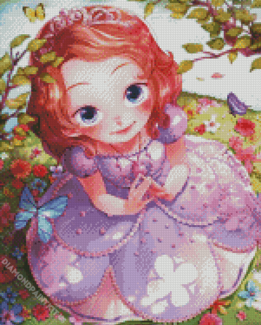 Sofia the First Diamond Painting