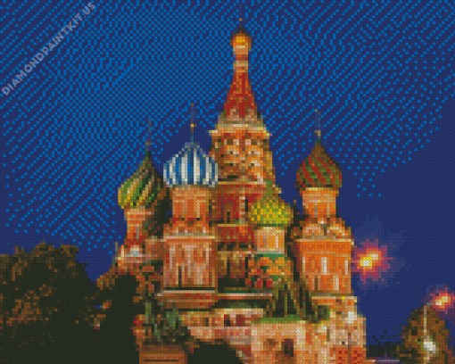 St Basils Cathedral Diamond Painting