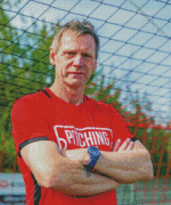 Stuart Pearce Football Manager Diamond Painting