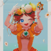 Super Mario Princess Daisy Diamond Painting