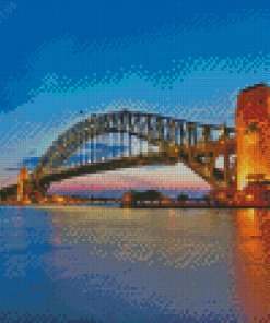 Sydney Harbour Bridge Australia Diamond Painting