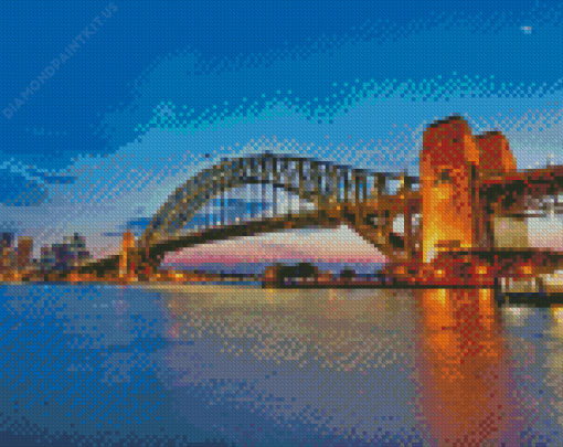 Sydney Harbour Bridge Australia Diamond Painting