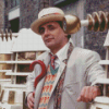 Sylvester Mccoy Actor Diamond Painting