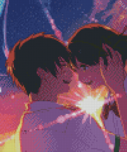 Taki And Mitsuha Kimi No Na Wa Diamond Painting