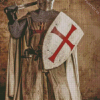 Templar Knight Diamond Painting