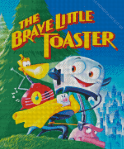 The Brave Little Toaster Diamond Painting