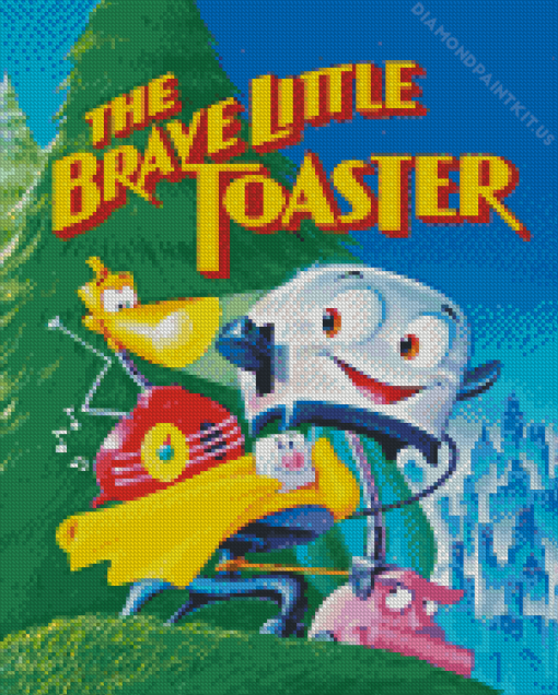 The Brave Little Toaster Diamond Painting