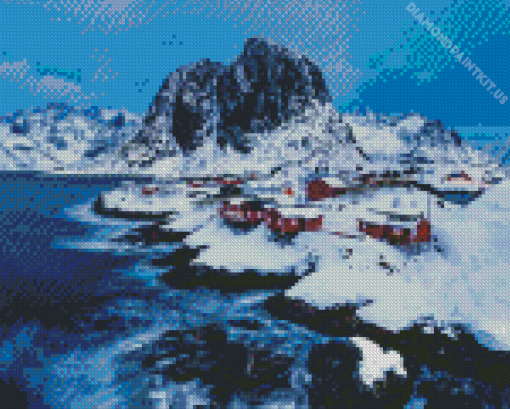 The Norwegian Fjords Vestfjorden Diamond Painting