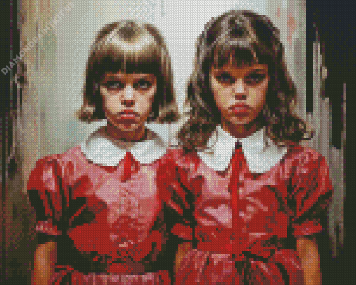 The Shining Twins Diamond Painting