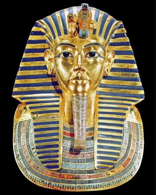 The Tutankhamun Pharaoh Diamond Painting