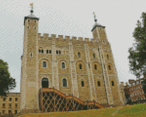 The White Tower Diamond Painting