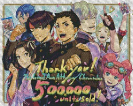 The Great Ace Attorney Diamond Painting