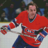 The Ice Hockey Player Guy Lafleur Diamond Painting