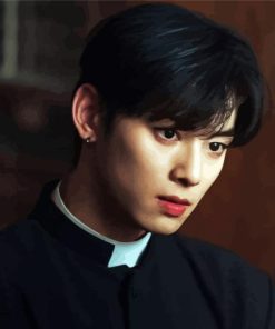 The Korean Actor Cha Eun Woo Diamond Painting