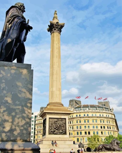 Trafalgar Square Diamond Painting