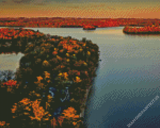 Traverse City Lake Diamond Painting