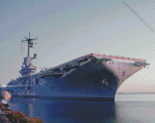 USS Lexington Diamond Painting