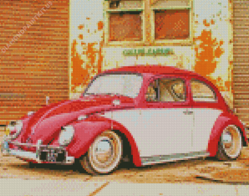 VW Bug Diamond Painting