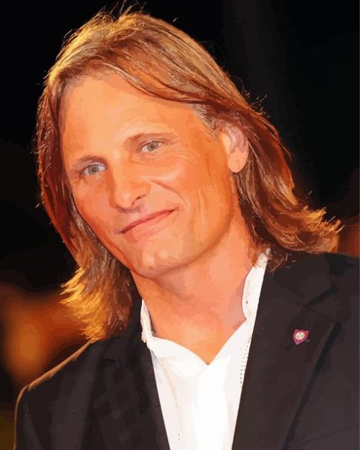 Viggo Mortensen American Actor Diamond Painting