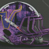 Vikings Football Helmet Art Diamond Painting