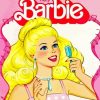 Vintage Barbie Poster Diamond Painting