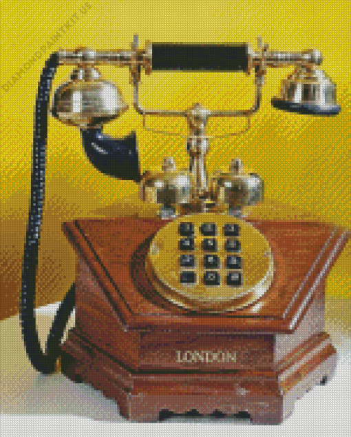 Vintage Phone Diamond Painting