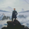 Wanderer above the Sea of Fog Diamond Painting