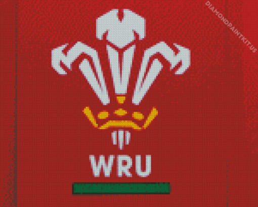 Welsh Rugby Logo Diamond Painting