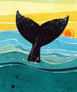 Whale Tail Diamond Painting