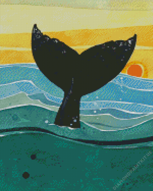 Whale Tail Diamond Painting