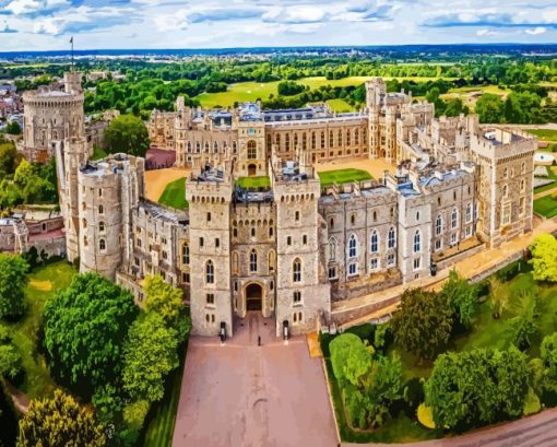 Windsor Castle Diamond Painting