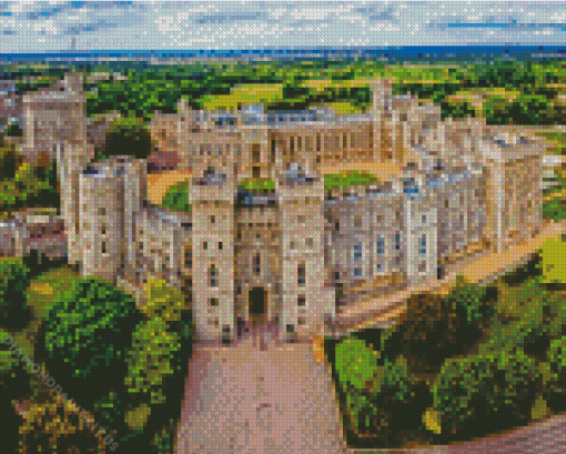 Windsor Castle Diamond Painting