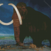 Woolly Mammoth Animal Diamond Painting