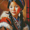 Yakut Girl Diamond Painting