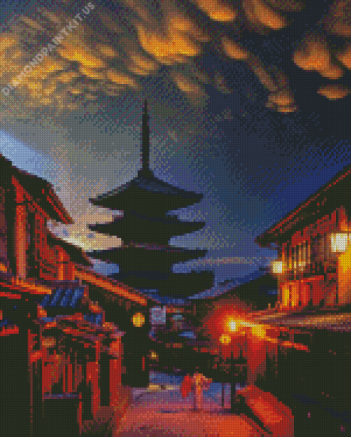 Yasaka Pagoda Japan Diamond Painting